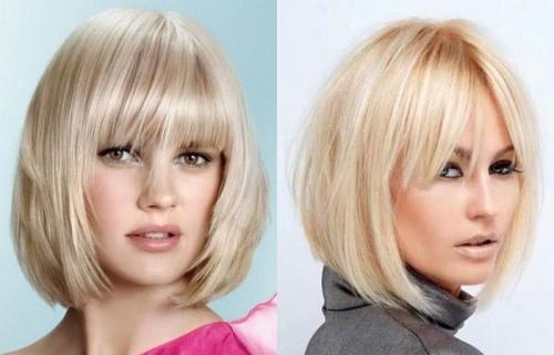 Короткое каре на светлые волосы. Кому подойдет 07