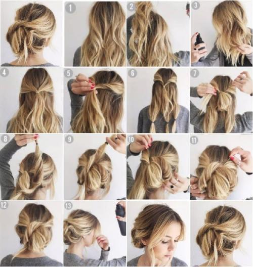 Длины волос схема. Так ловко прически я еще не делала! Эти 10 идей смогут воплотить в жизнь даже новички.