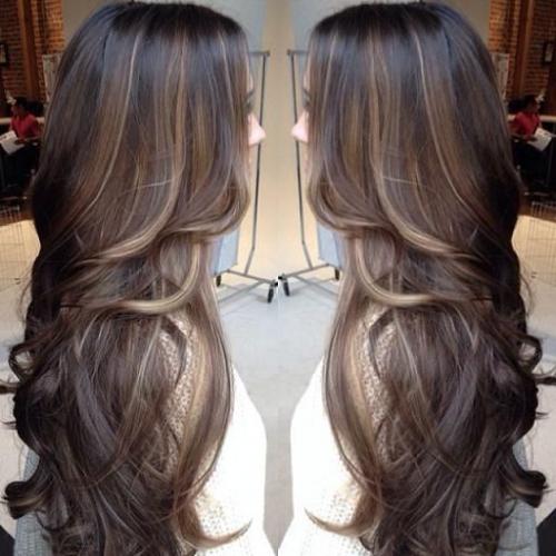 Креативные стрижки на длинные волосы