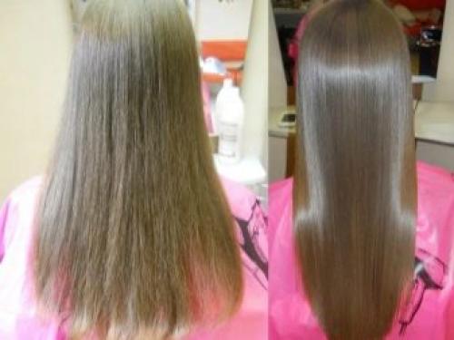 Каким шампунем мыть голову после кератинового выпрямления волос. Показания к применению 01