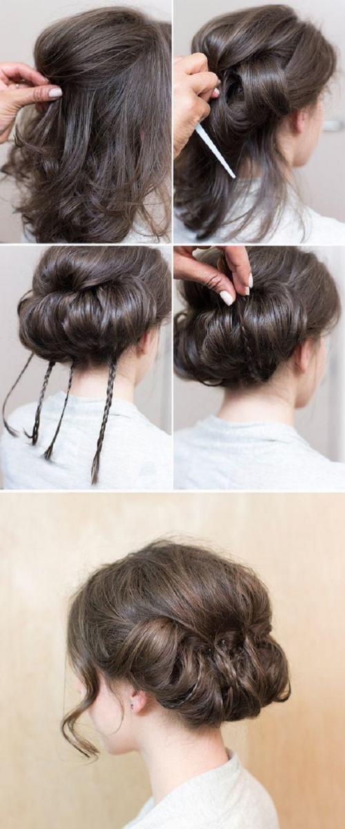 Длины волос схема. Так ловко прически я еще не делала! Эти 10 идей смогут воплотить в жизнь даже новички.