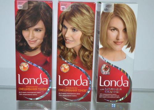 Краска Лонда смешивание тонов палитра. Обзор палитры краски для волос Лонда