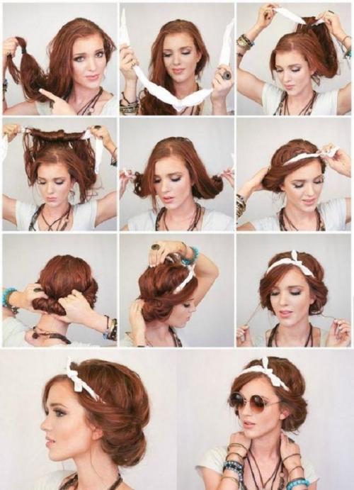Длины волос схема. Так ловко прически я еще не делала! Эти 10 идей смогут воплотить в жизнь даже новички.