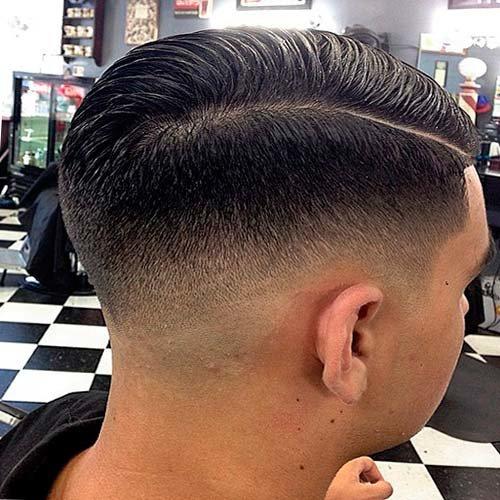 Прически для треугольного лица мужские. Виды челки