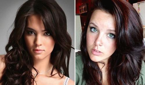 Холодный каштан краска для волос. Омбре на каштановых волосах 01 Холодный каштан краска для волос. Омбре на каштановых волосах 01