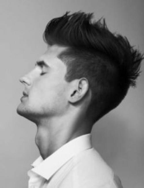 Прически короткий ирокез мужские. Мужская стрижка ирокез