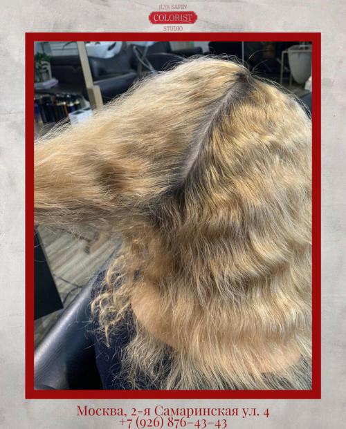 Выравнивание цвета волос блонд. Частный случай «Выравнивание блонда»