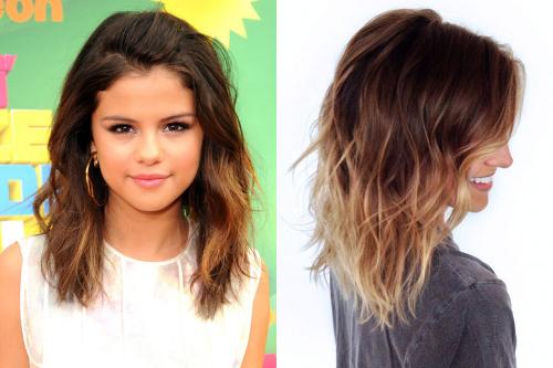 Коньячный цвет волос с мелированием. Особенности мелирования темных волос