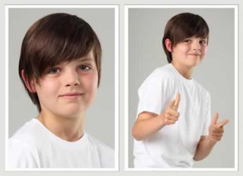 Как подстричь мальчика машинкой с переходом. Как сделать модельную стрижку мальчику в домашних условиях