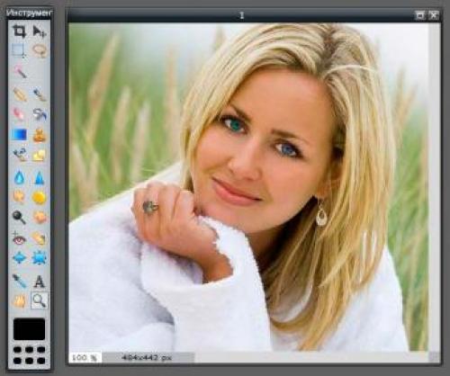 Покраска онлайн волос. Способ 1: Avatan 06