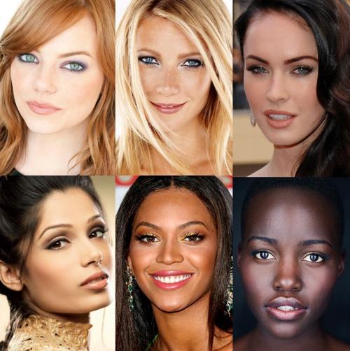 Как подобрать цвет волос к лицу. Выбираем цвет волос по типу кожи