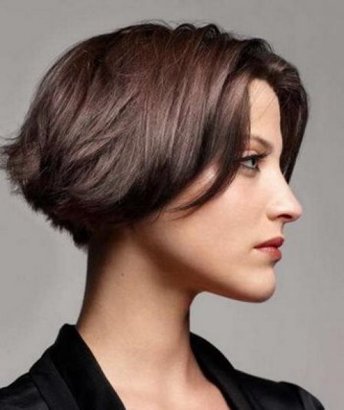 Градуированная короткая стрижка. Градуированные стрижки на короткие волосы