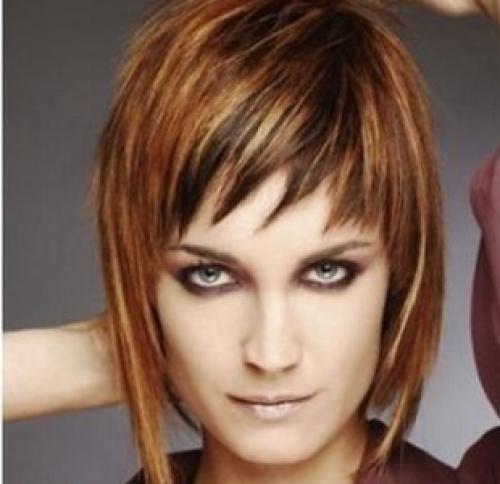 Стрижка с короткими боками женская. Каскад на короткие женские волосы