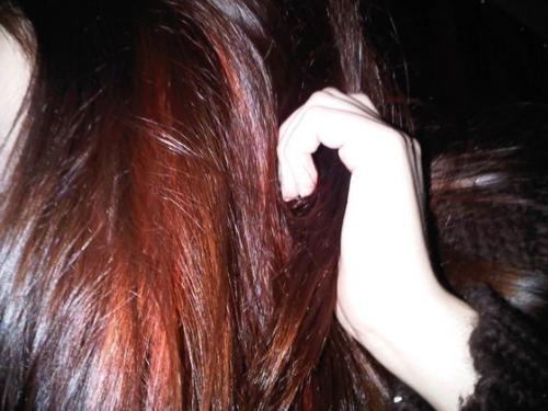 Коричнево медный цвет волос краска. Медно-коричневый цвет волос