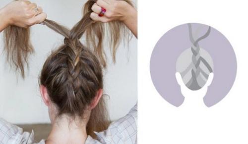 Небрежный пучок. Как сделать растрепанный пучок на голове?