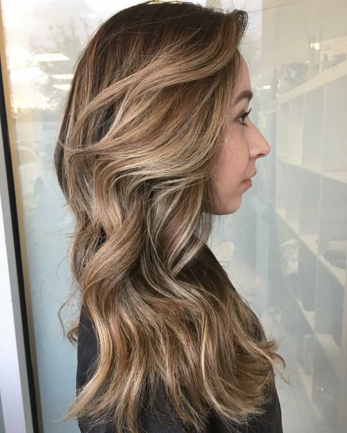 Балаяж. Топ-20 балаяж идей окрашивания волос от коричневого до карамельного тона