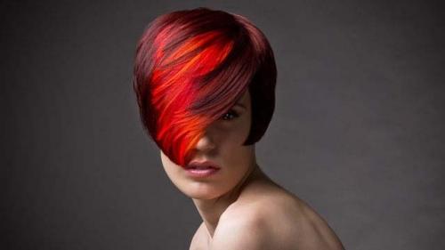 Трафаретное окрашивание волос. Особенности процедуры 03 Трафаретное окрашивание волос. Особенности процедуры 03