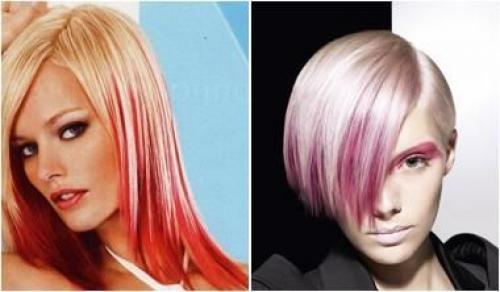 Колорирование на светлые волосы. Виды колорирования