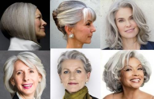 Как закрасить седину на светлых волосах. Окрашивание седых волос