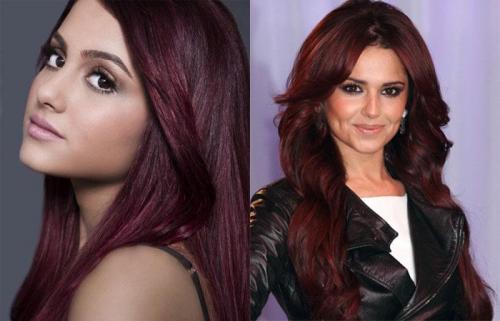 Цвет волос спелая вишня. Темно-бордовый цвет волос — секреты выбора оттенка и успешного окрашивания 08