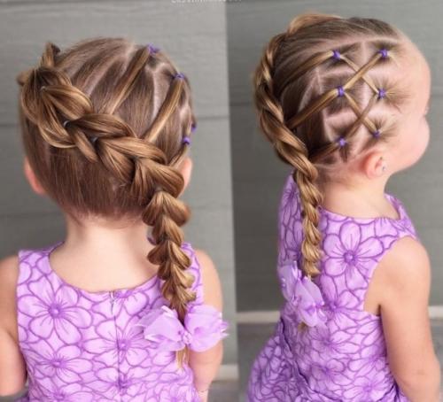 Причёски для девочек подростков на длинные волосы. Детские прически на длинные волосы для девочек 4 — 6 лет