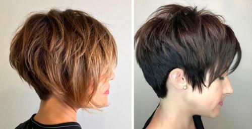 Объемная стрижка без укладки. Без укладки - самая неприхотливая стрижка (фото)