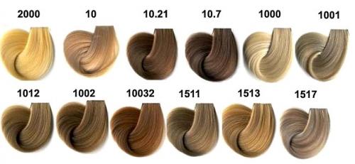 Все цвета волос. Цвет волос человека 08 Все цвета волос. Цвет волос человека 08