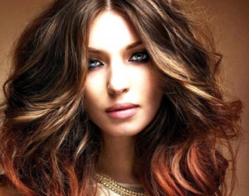 Техника колорирования волос. Принцип и особенности колорирования