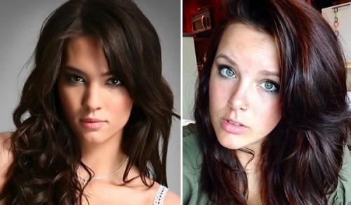 Цвет волос вишня в шоколаде. Кому подойдет шоколадный?