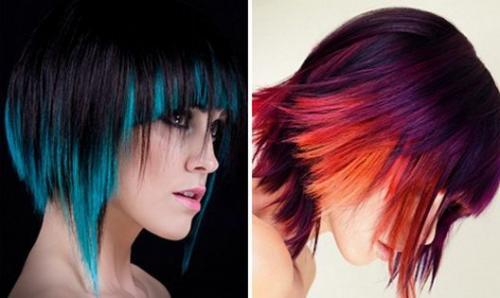 Колорирование на светлые волосы. Виды колорирования