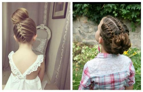 Причёски в школу для детей. Прически в школу: самые модные и красивые