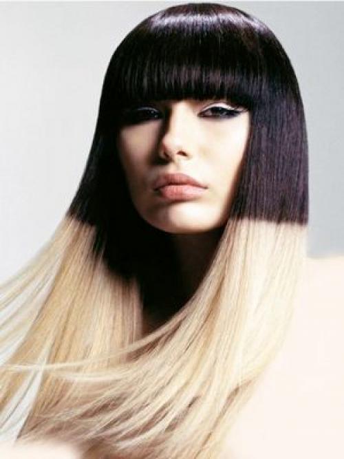 Как покрасить короткие волосы в два цвета. Двухцветное окрашивание для коротких волос