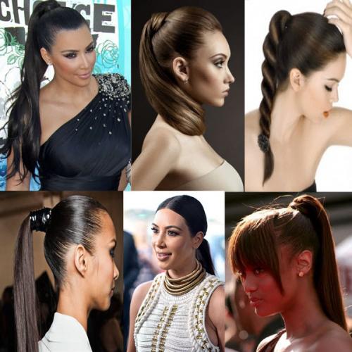 Небрежный хвост из волос. Как сделать красивый хвост из волос на голове?