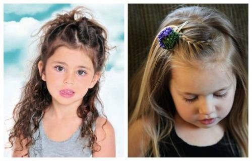 Простые детские прически. Детские прически в школу