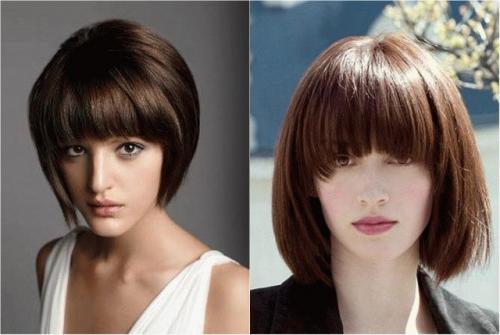 Стрижка каре с челкой. Каре с челкой: как подобрать по типу лица