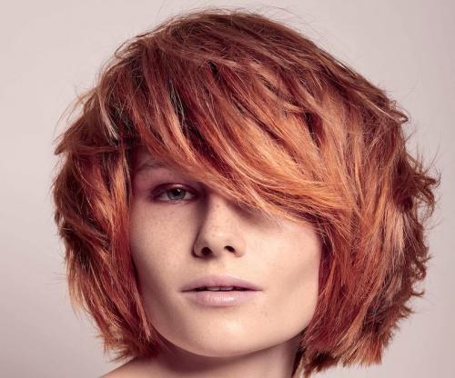 Объемные многослойные стрижки. Многослойный боб