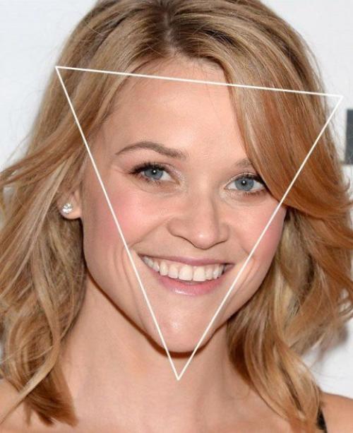 Прически для треугольного лица с высоким лбом. Треугольный тип лица — выбираем идеальную стрижку