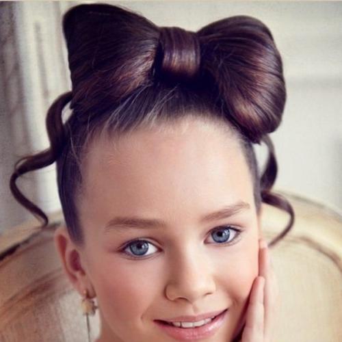 Причёски на свадьбу для детей 13 лет. Детские прически на свадьбу для маленьких детей