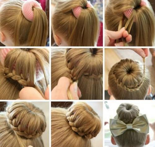 Прически для маленьких принцесс. Идеи причесок для маленьких девочек