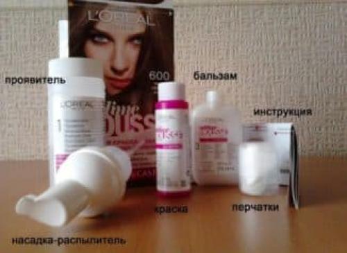 Loreal Sublime Mousse. Лореаль Сублим Мусс (Loreal Sublime Mousse) – краска для волос
