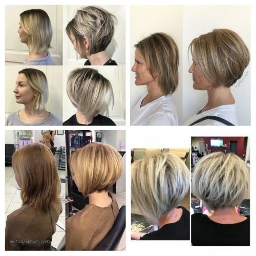Многослойная стрижка с объемом на самой макушке. Мой ответ: Конечно есть. 