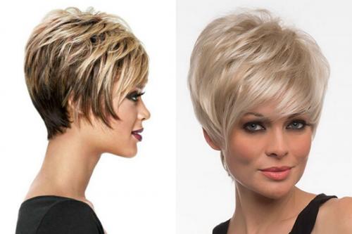 Короткие стрижки для тонких волос 2019. Короткие женские стрижки 2019-2019 года на тонкие волосы