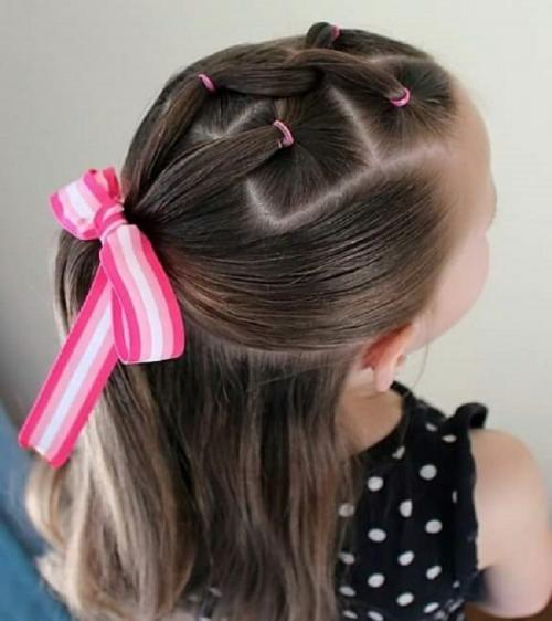 Прически для маленьких принцесс. Идеи причесок для маленьких девочек