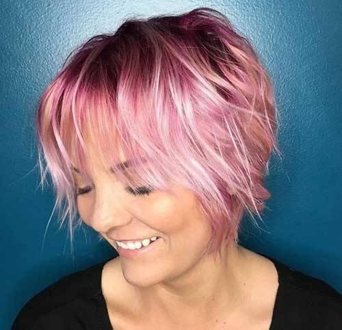 Объемные многослойные стрижки. Многослойный боб