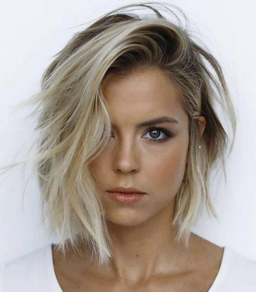 Объемные многослойные стрижки. Многослойный боб