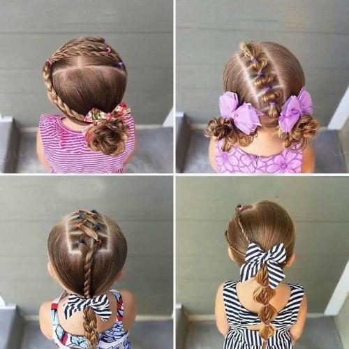 Прически для маленьких принцесс. Идеи причесок для маленьких девочек