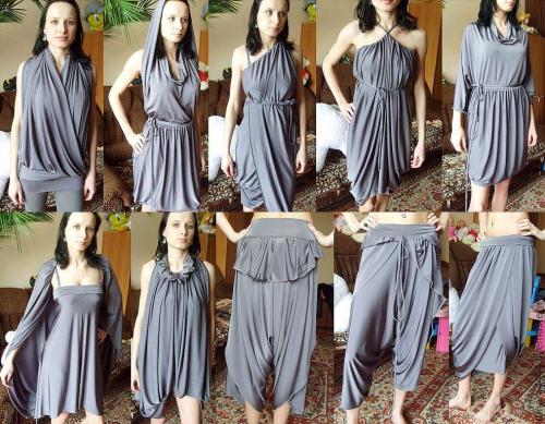 Прическа под платье-трансформер. Как завязывать платье-трансформер — интересные идеи