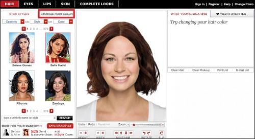 Подобрать цвет волос онлайн тест. Как подобрать цвет волос к лицу и глазам тест онлайн