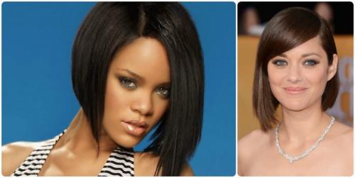 Стрижка асимметрия на среднюю длину. Идеи для коротких волос