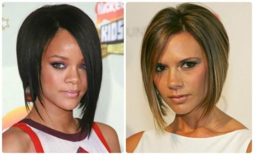 Стрижка асимметрия на среднюю длину. Идеи для коротких волос